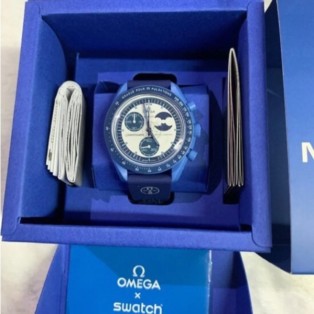 Swatch omega mission